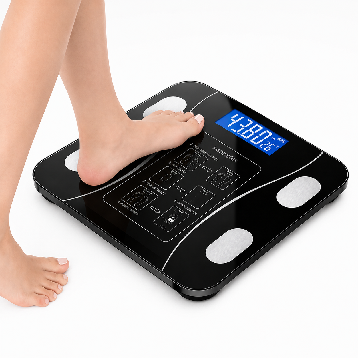 BodyScan Pro™- Balança  Bluetooth de Bioimpedância