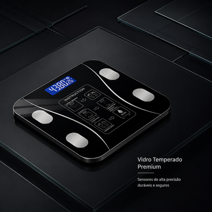 BodyScan Pro™- Balança  Bluetooth de Bioimpedância
