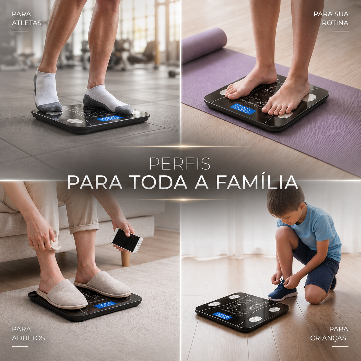 BodyScan Pro™- Balança  Bluetooth de Bioimpedância